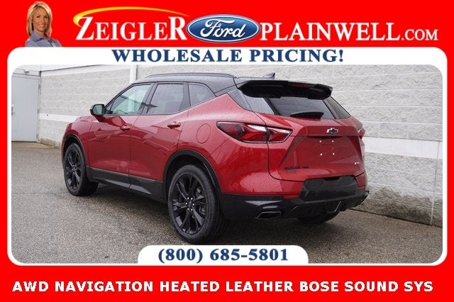2022 Chevrolet Blazer RS AWD NAVIGATION HEATED LEATHER BOSE SOUND SYS